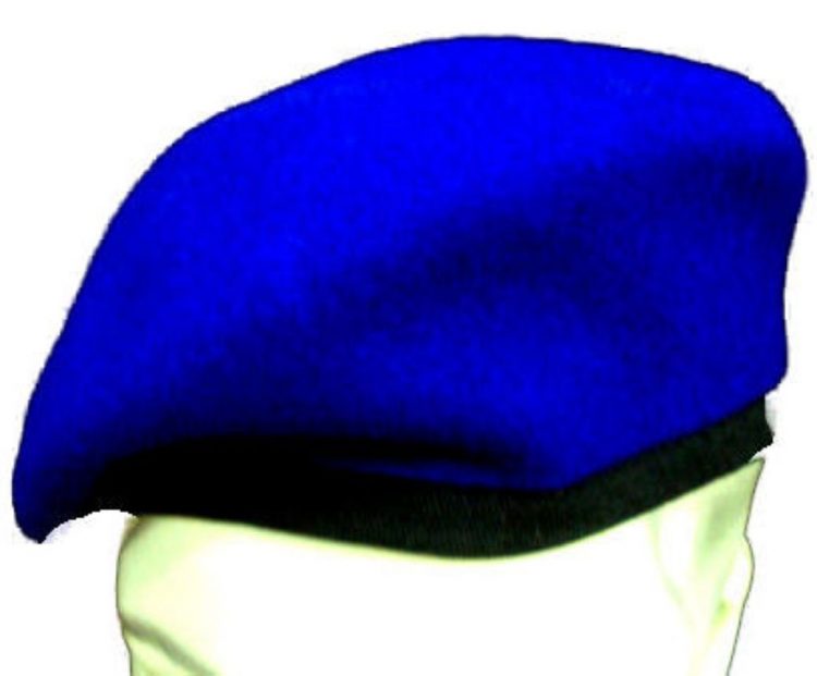 Beret Cap Royal Blue – SUPER ARMY & POLICE STORE