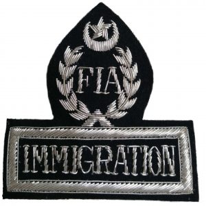 FIA CHEST BADGES