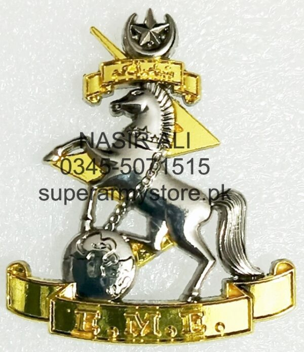 EME CAP BADGE 3D