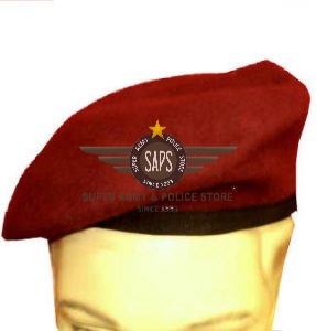 Beret Cap Dark Red