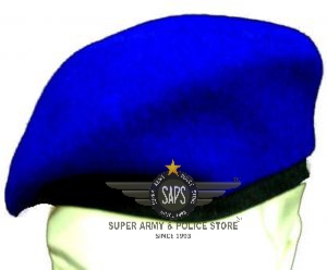 Beret Cap Royal Blue