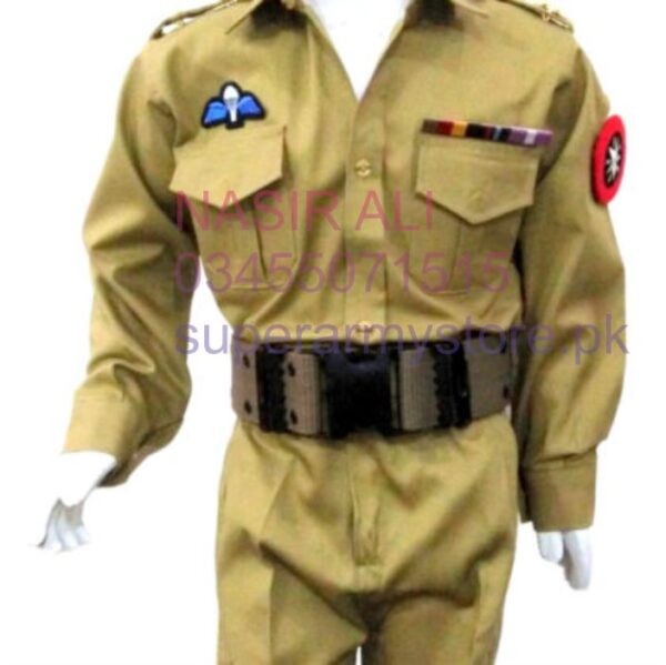 Pak Army Kids Costume Khaki